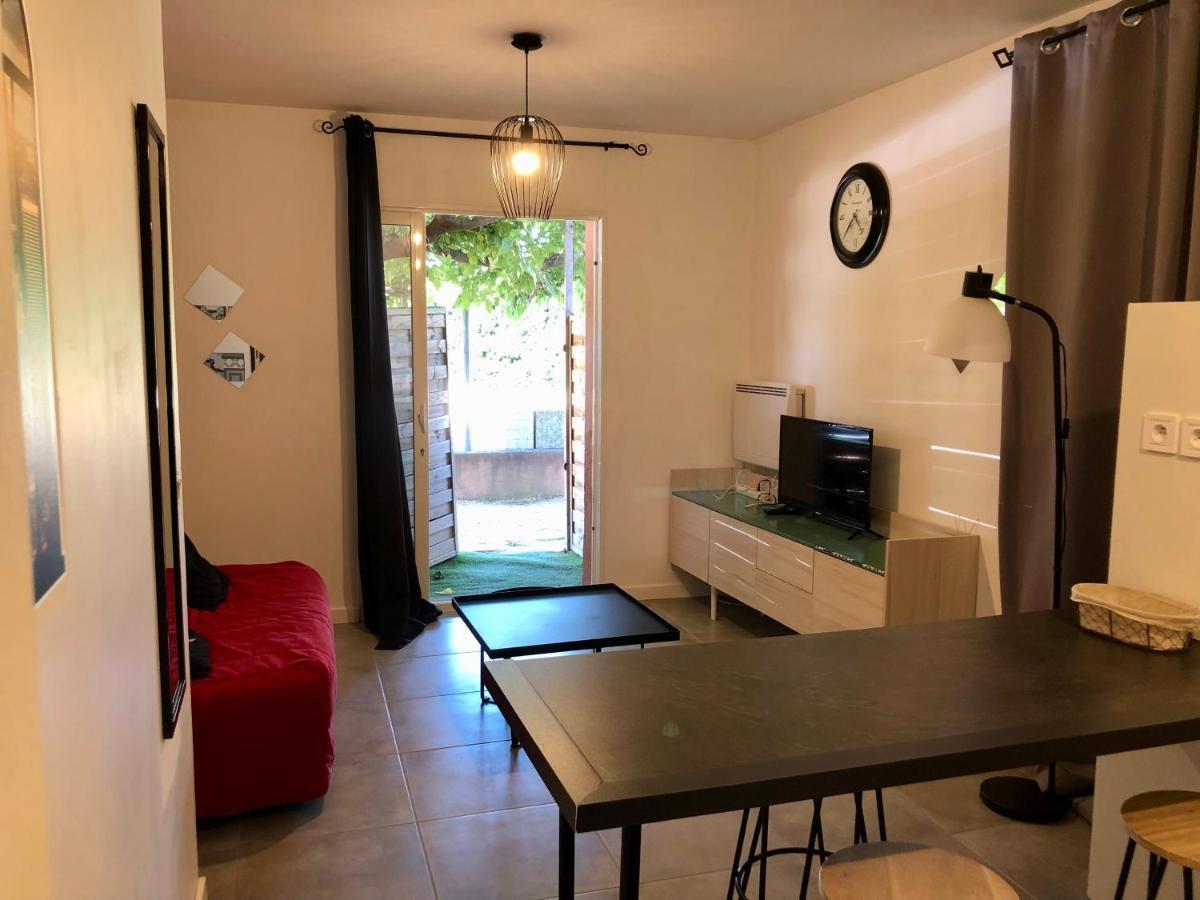 Studio Avec Exterieur Ombrage Сен-Марсель-ле-Валанс Экстерьер фото
